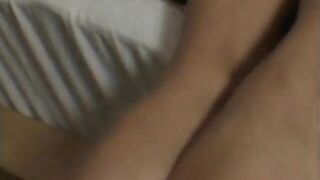 Horny girl and her young lesbian friend can't get enough cuddling and dildo fucking in bed