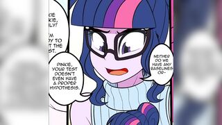 "Popping Candy And Ponko" MLP NSFW Comic Dub (Art By: Pshyzomancer Edited By: DrumstickPony)