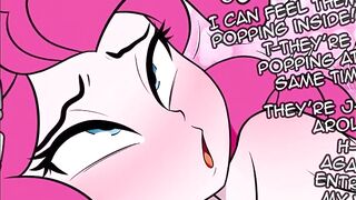"Popping Candy And Ponko" MLP NSFW Comic Dub (Art By: Pshyzomancer Edited By: DrumstickPony)