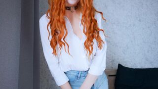 Big Boobs Redhead Step Mother Jerk Off Her Fat Cock For Step Son