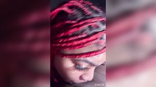 SHE MADE A MESS*Don’t interrupt me while I’m eating my food