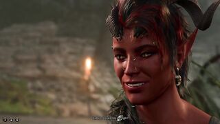 Baldur's Gate 3 Karlach and Shadowheart Sex Scene
