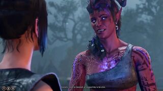 Baldur's Gate 3 Karlach and Shadowheart Sex Scene