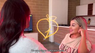 SLEEPOVER WITH MY BEST FRIEND GOES WRONG, MY step BROTHER-IN-LAW FUCKS BOTH OF US WHEN WE CARELESS EACH OTHER - SALOME GIL