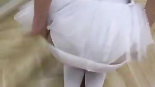 Dance & Gym Teen Lesbians Having Fun