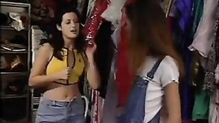 Skinny Tiny Tit Teen Anne Seduces A Female Customer