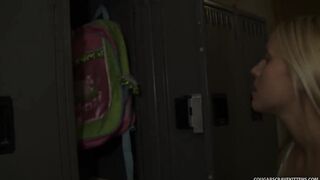 Older Milf Seduces Hot Blonde 18 YO