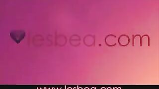 Lesbea Lips moist with pussy juices