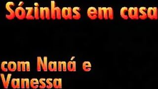 Nana e Vanessa - Home alone. (Hot Portuguese lesbian scene)