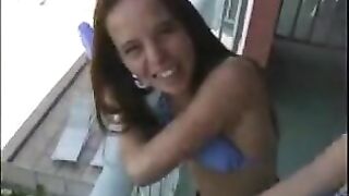 Two young bisexual girls really love my cock