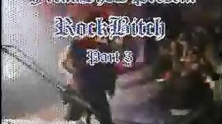 GIRL FISTED AT THE CONCERT ON THE STAGE