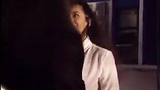 Keisha has lesbian sex in an airplane.