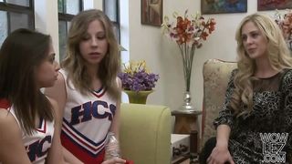 Busty Mature Cherie DeVille with younger girl