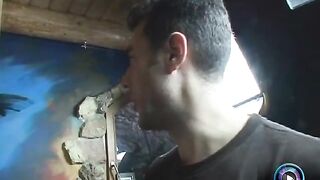 Amazing behind the scenes footage of Andy Brown and Jordan