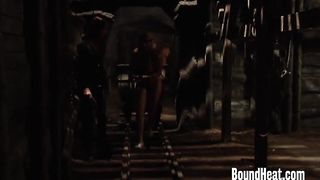 Whipping Lesbian Slaves To Make Them Obedient