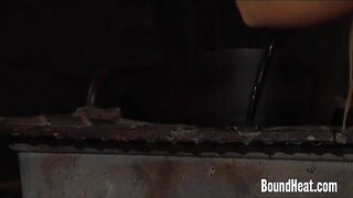 Angry Mistress Punishes Her Slaves