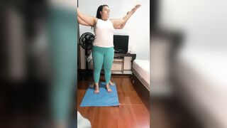 Lesbian yoga instructor wants to fuck her student