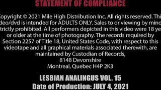 Lesbian Analingus 15