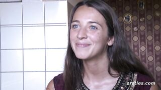 Ersties - Blue Eyed Tanja Fingers Her Wet and Hairy Pussy