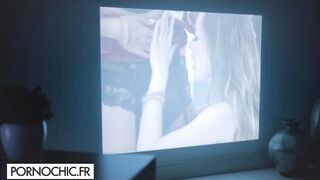 Sensual lesbian sex with Carollina Cherry and Josephine Jackson
