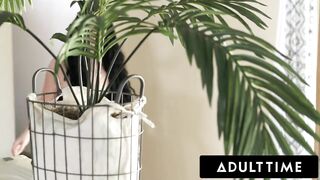 ADULT TIME - Horny Maya Woulfe Caught Masturbating By Australian Girlfriend Holly Day!