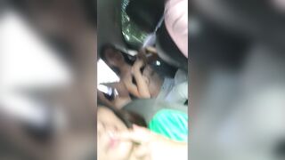 I record my two companions undressing and masturbating their pussies in the Uber