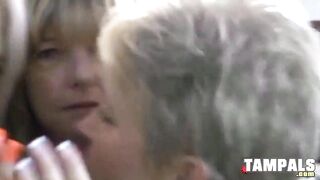 Four Horny Amateurs Have Lesbian Sex