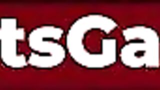 Lesbian couple stripping down and playing on the bed