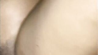 Pounding her pussy until she squirts