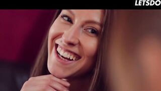 Big Ass Brunette Emylia Argan Erotic Sex with Waitress - LETSDOEIT