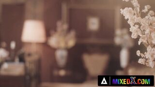 MIXEDX - Sexiest Babes Zazie Skymm And Veronica Leal Fuck Each Others Asses And Pussies Together