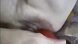 Two grannies with saggy tits playing