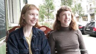 Ersties - Australian Babe Goes Down On Her Blindfolded Friend