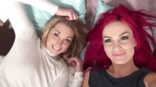 Amys und Pinas Selfie