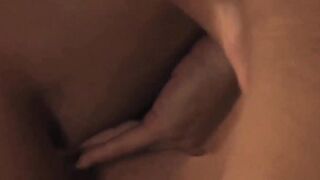 Mistress Masturbating While Watching Two Naked Slaves