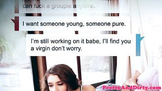 Teen petite newbie scissoring until orgasm