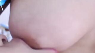 young lesbians caress