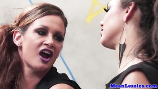 Rough tattooed lesbian sex with Tory Lane