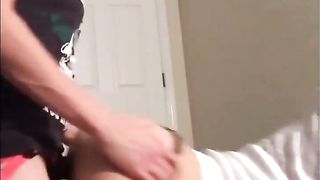 Hot lesbian couple is really into it