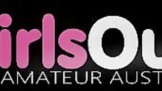 Hot lesbo gets her bushy cunt licked and fisted