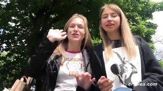 Ersties - Hot Blonde Babes Take Turns Getting Each Other Off