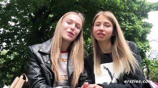 Ersties - Hot Blonde Babes Take Turns Getting Each Other Off