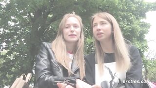 Ersties - Hot Blonde Babes Take Turns Getting Each Other Off