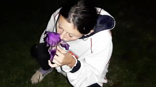 Sex with a housekeeper after a walk in the garden - Lesbian-candys