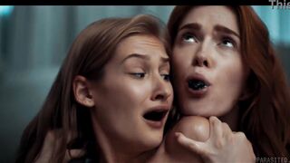 Jia Lissa and Tiffany Tatum are invaded possessed by by Hot Sex Alien Parasites