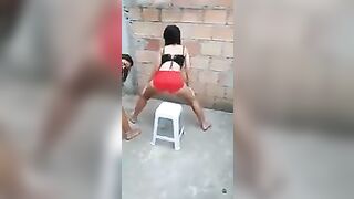 Lesbian lap dance