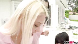 Lesbian teens fuck fest