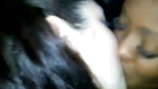 Girls Make Out in hot party