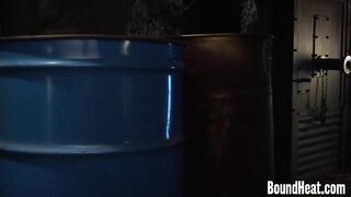 Slaves Whipped While Working Naked In Mines