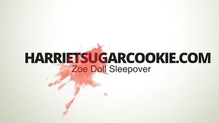 Zoe Doll sleepover part 3 (lesbian massage)